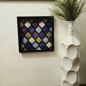 Ogee Mosaic Shadow Box Style Picture 13x13